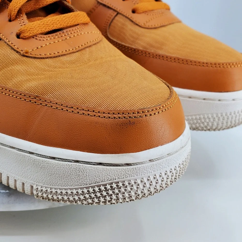 Nike Air Force 1 Low Monarch Sail Orange White FB2048-800 Mens 12.5 Sneaker‎ - Picture 6 of 11